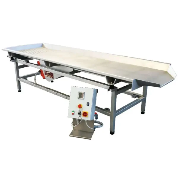 Vibrating sorting and selection tables